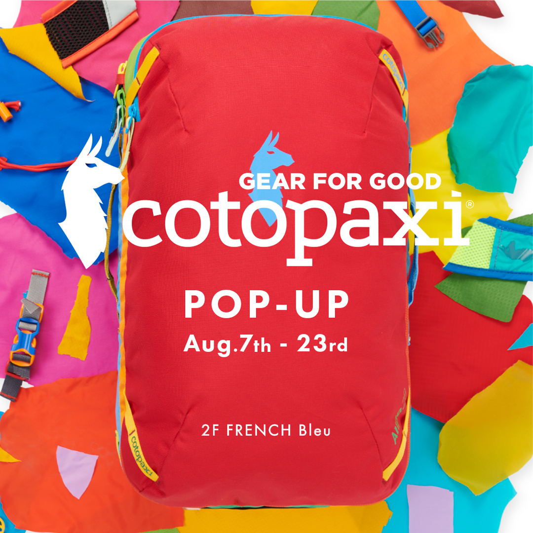 FRENCH Bleu cotopaxi POP UP