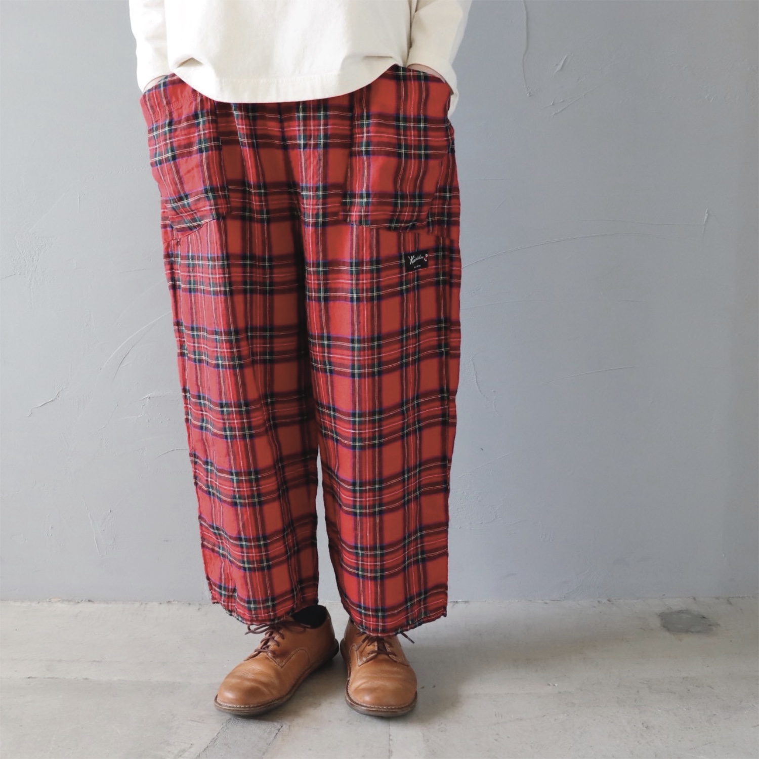 快晴堂の斜めポケットパンツ