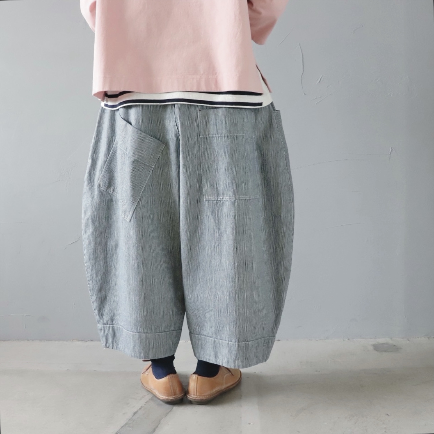 しっかりデニムのバルーンパンツ【CO's】