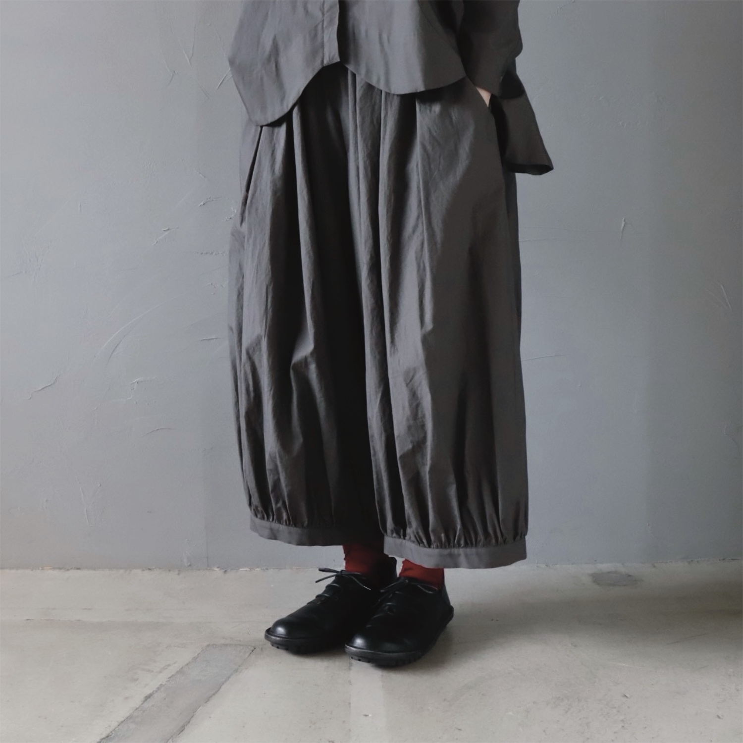 大人なタックワイドパンツ【Le-Fluy×ZIPANG】