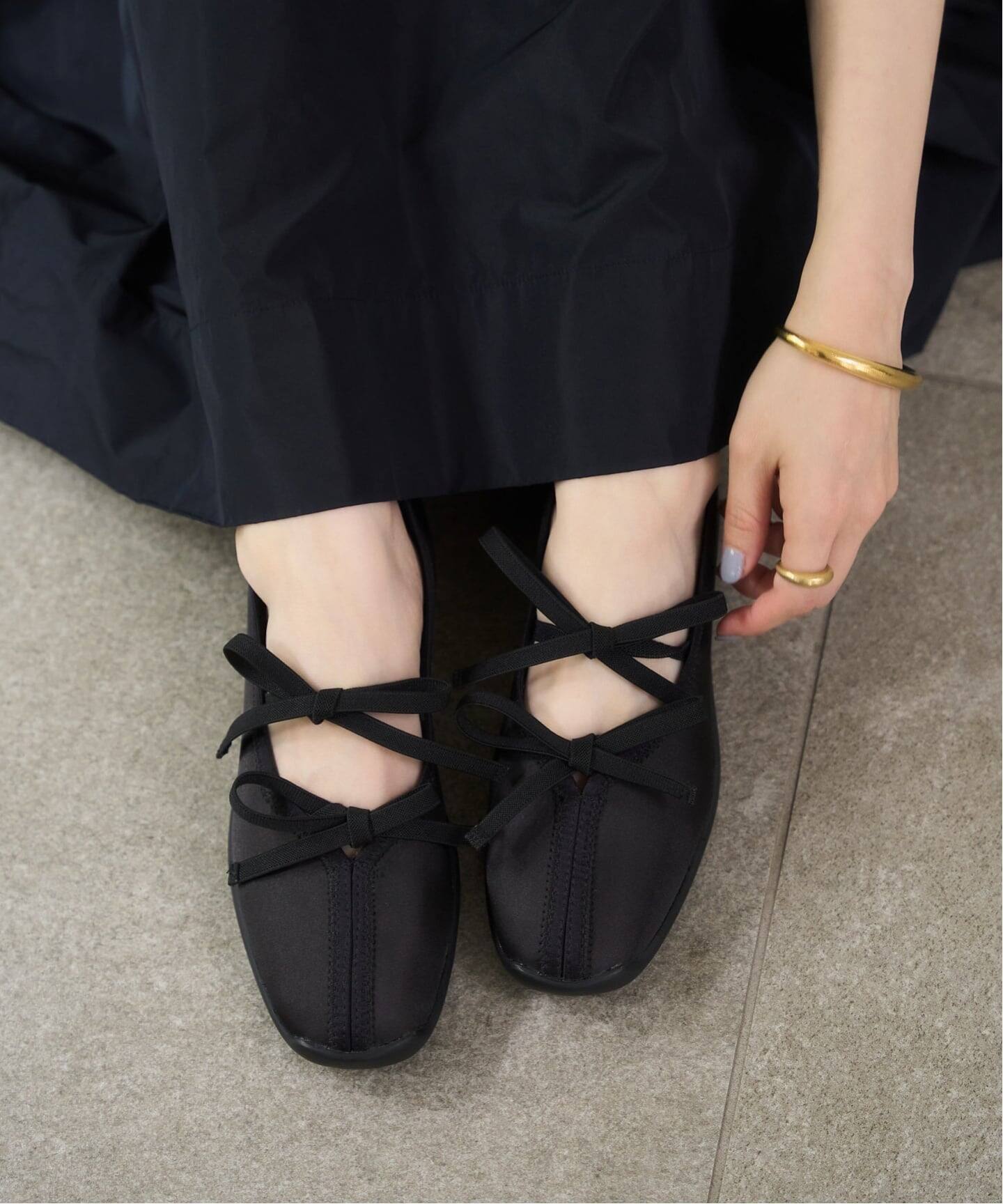 \SNSで話題沸騰!/スニーカー感覚で履けるバレリーナ♡