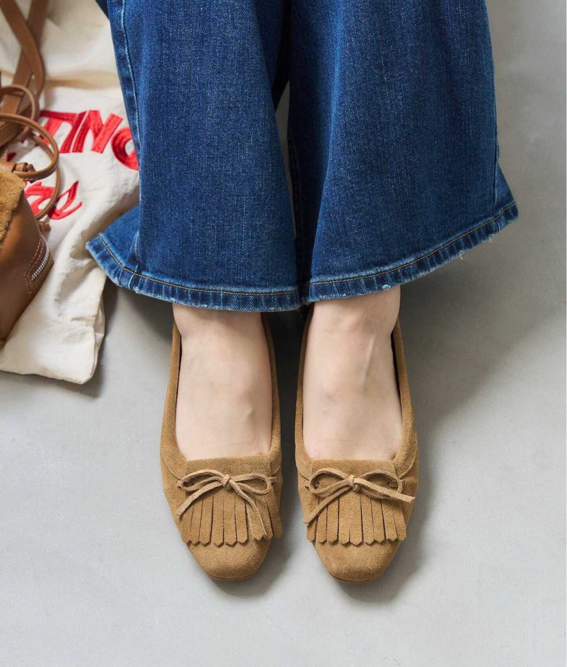 \ボヘミアンがトレンド♡/大人気のタッセルフラットが再入荷!