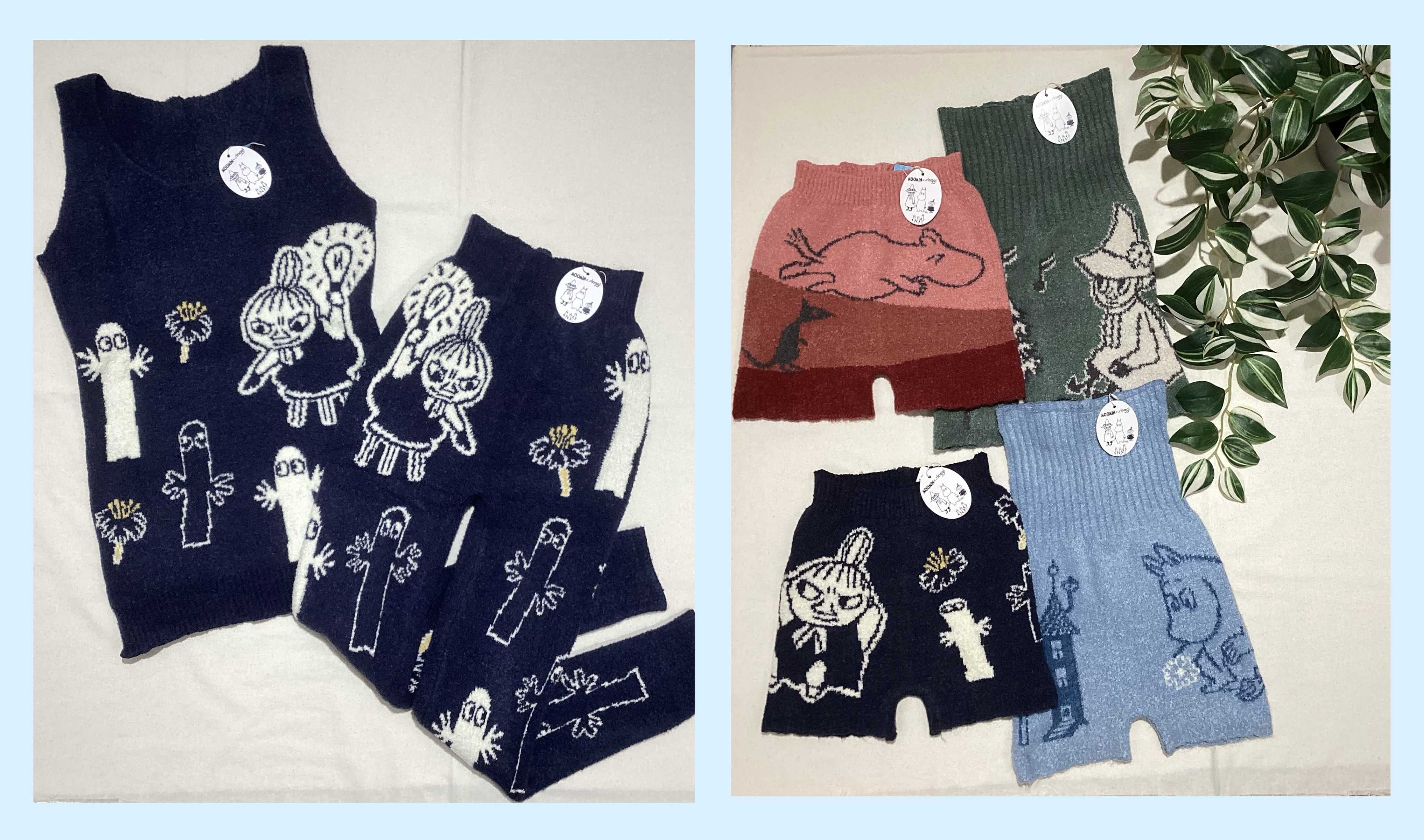 sloggi ふわふわニットアイテム ＊ ムーミンコラボ