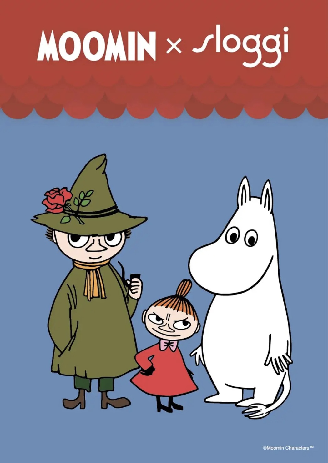 sloggi ふわふわニットアイテム ＊ ムーミンコラボ