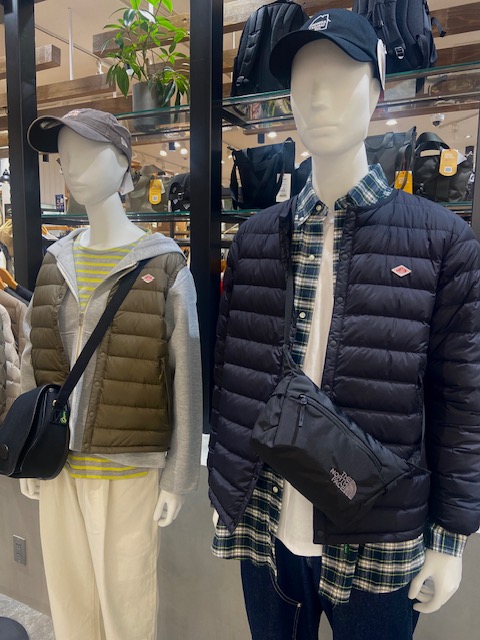 DANTONダウンアイテム入荷中!