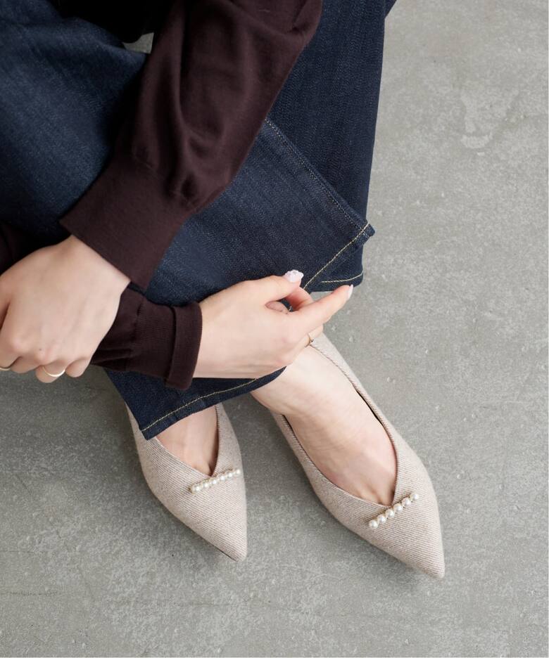 オンオフ履けるパールモチーフ♡