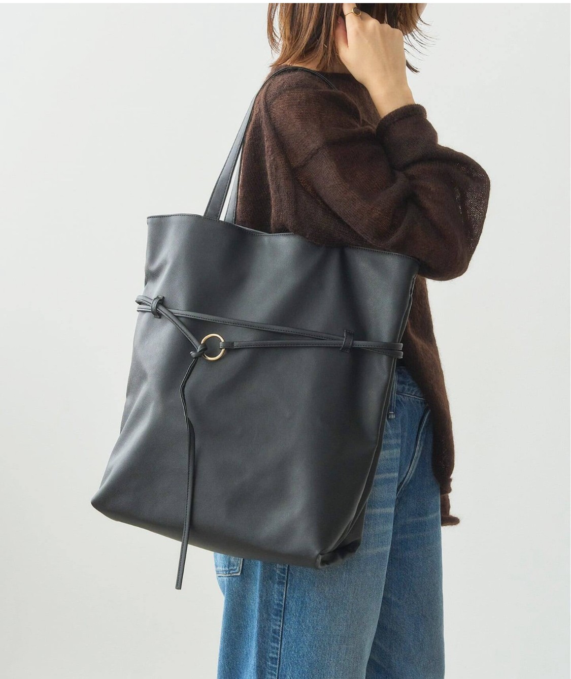 \お仕事バッグにも最適♡/万能すぎるベルトトート