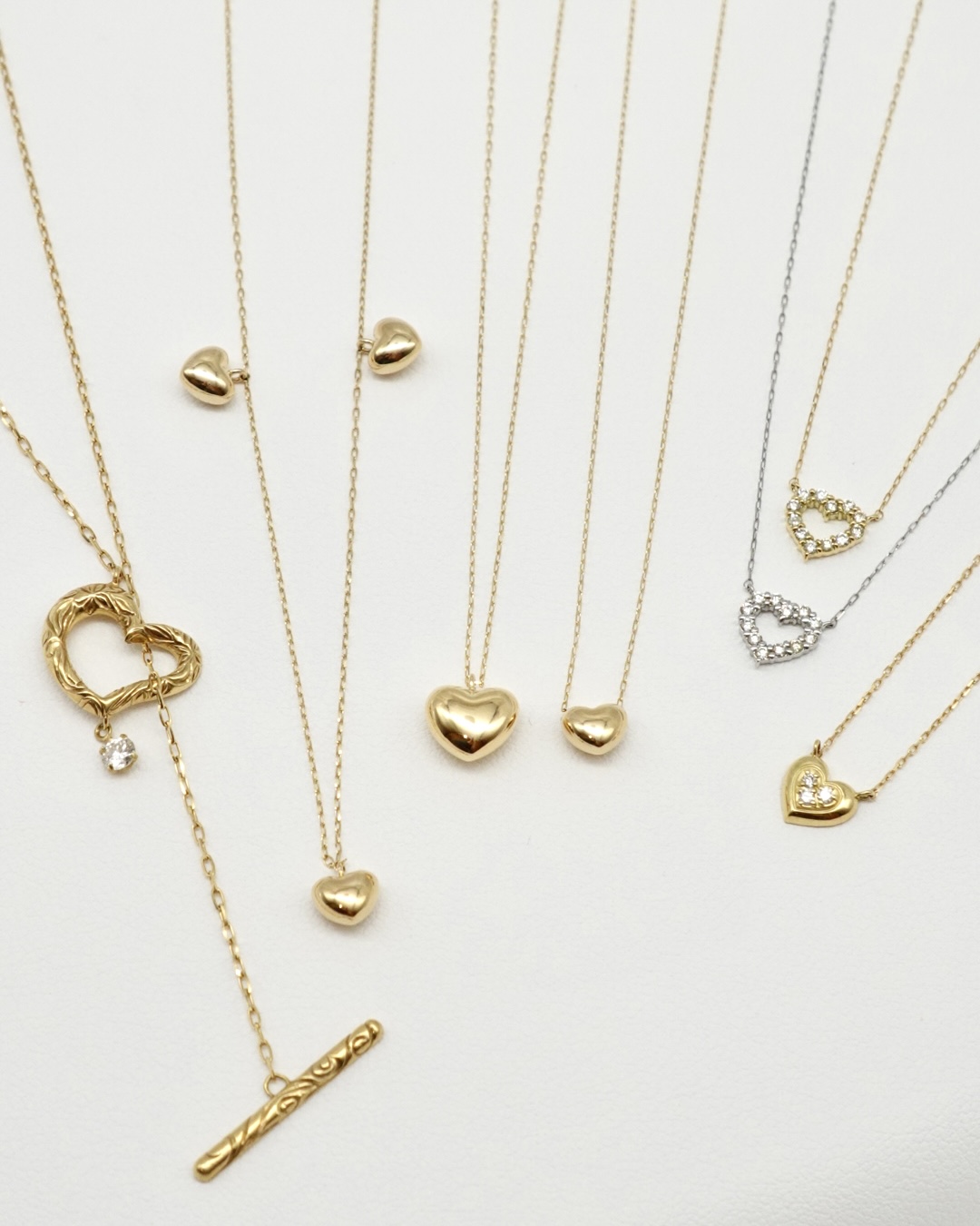 永く愛される、 \定番ハートジュエリー/