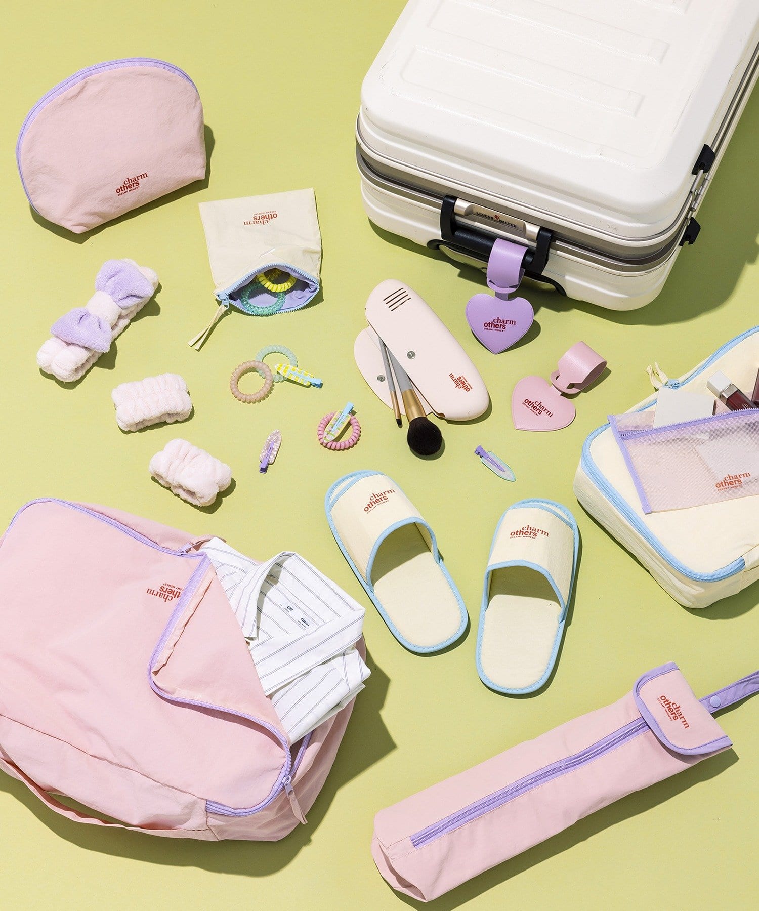 パステルカラーが目を惹く!春トラベル!