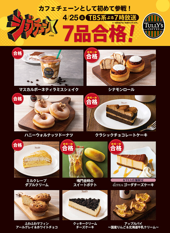 4/25（土）【19時放送】『ジョブチューン』に登場しました！