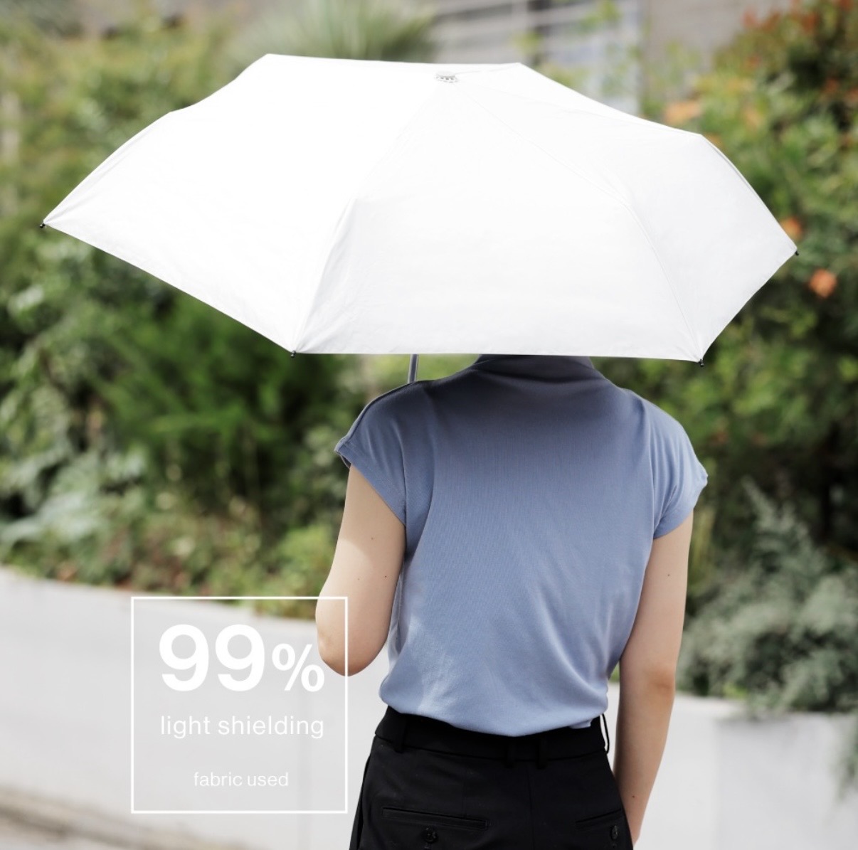 遮光率99%の晴雨兼用折りたたみ傘‼️