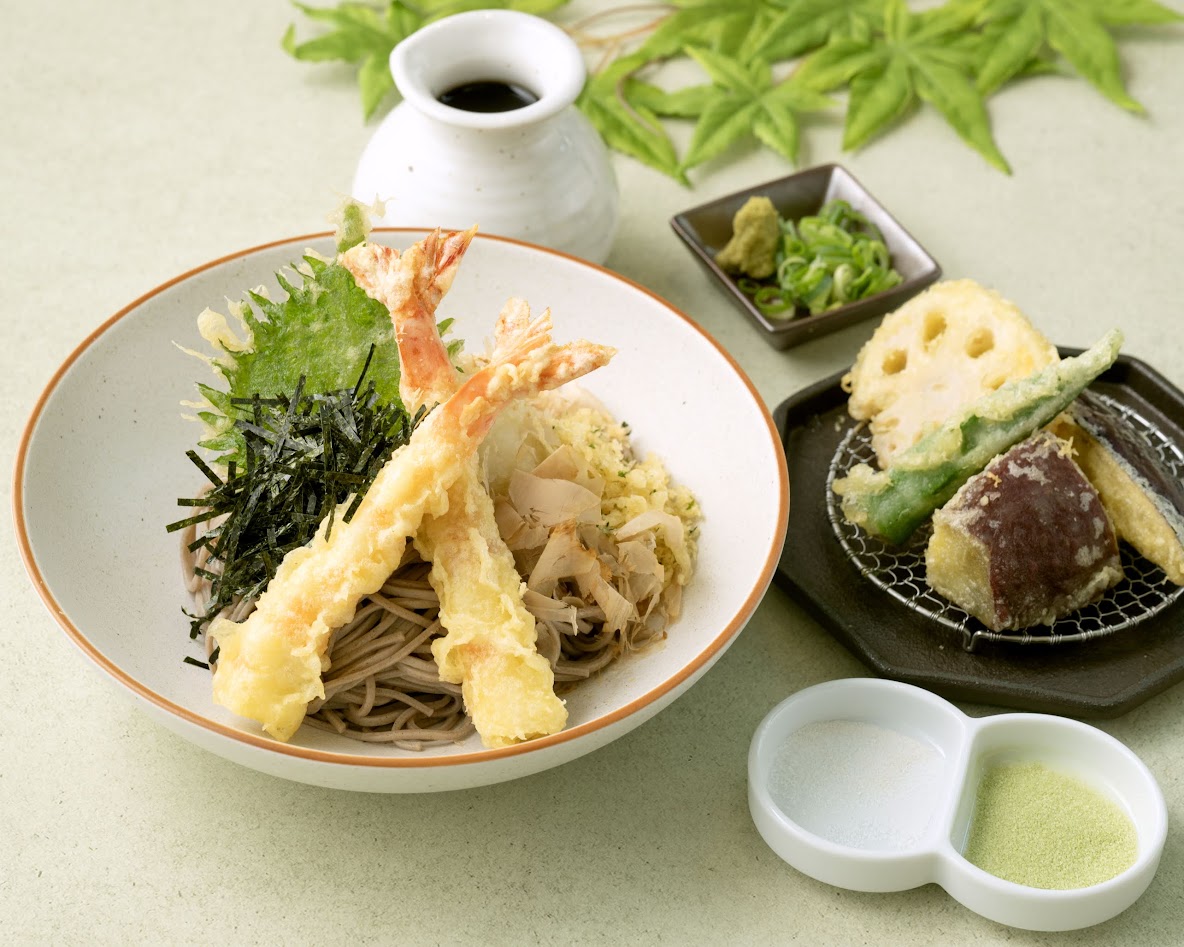 天ぷら こぎつね　３種の冷やしぶっかけそばが新登場