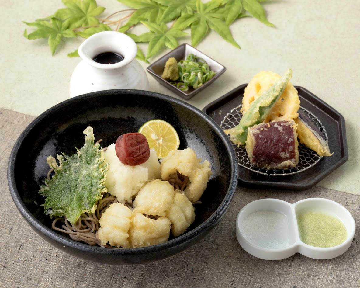 天ぷら こぎつね 3種の冷やしぶっかけそばが新登場