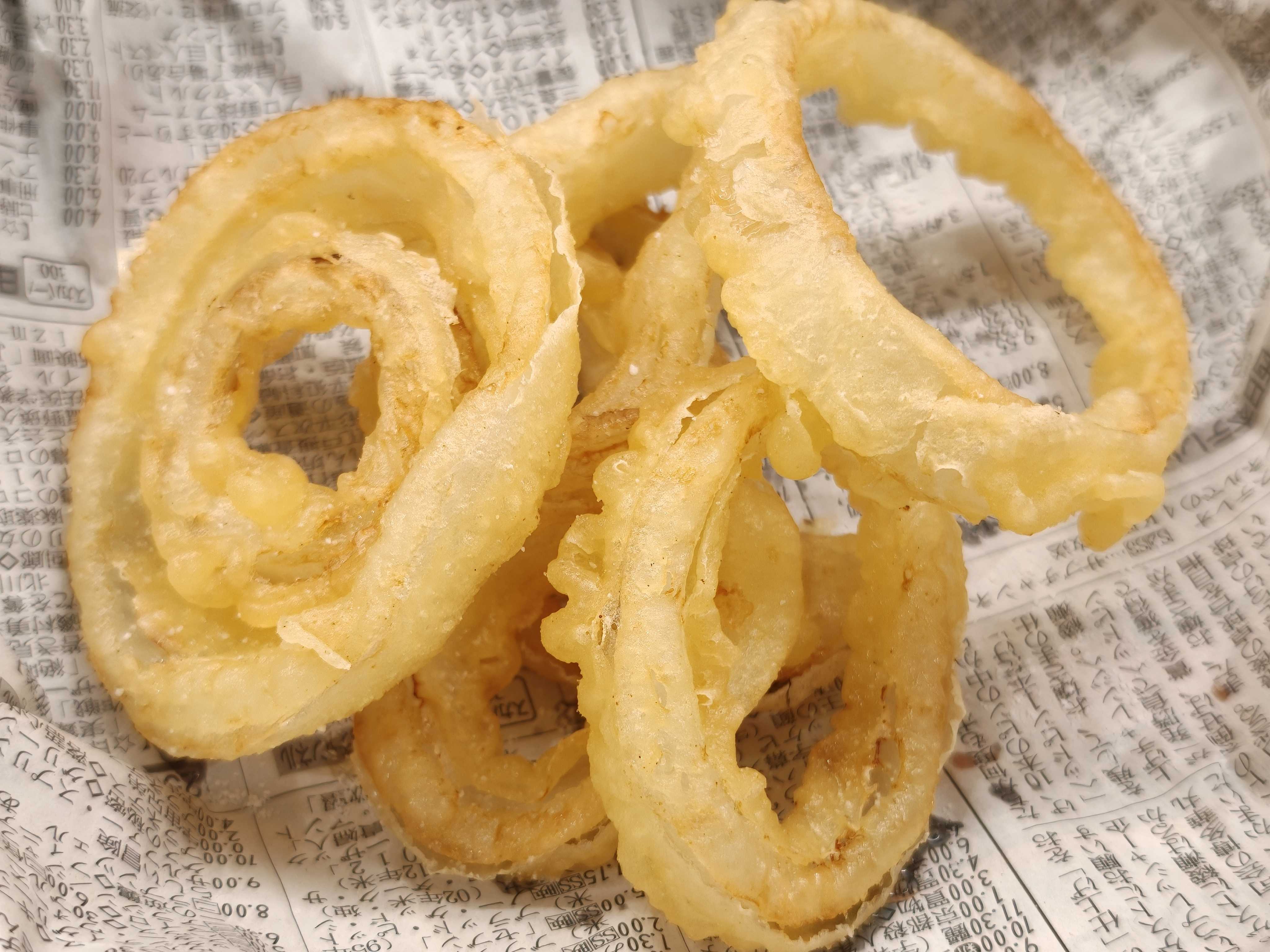 サクッうま！　オニオンリング　絶賛販売中！