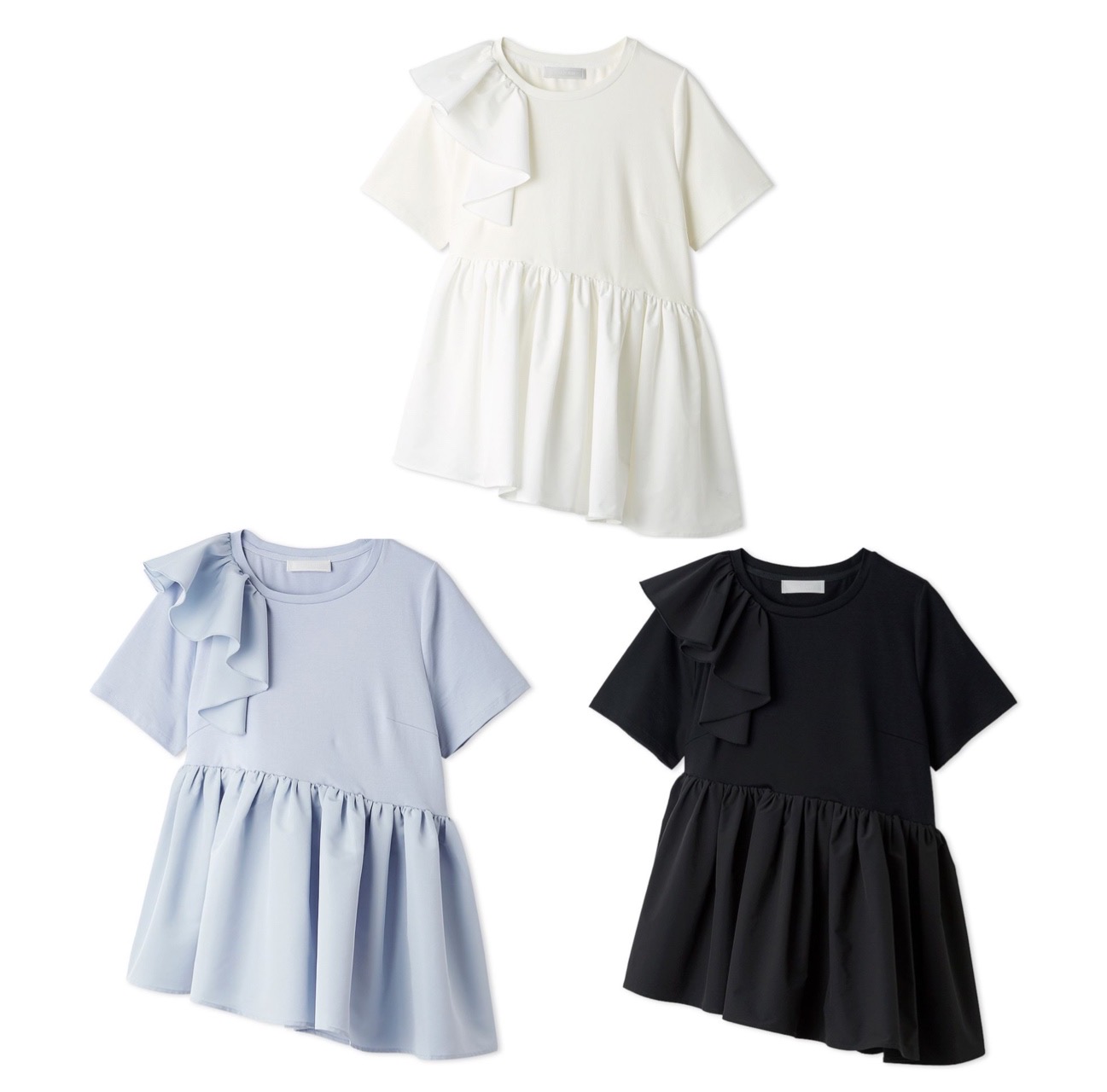 【CELFORD】アシンメトリーカットチュニック