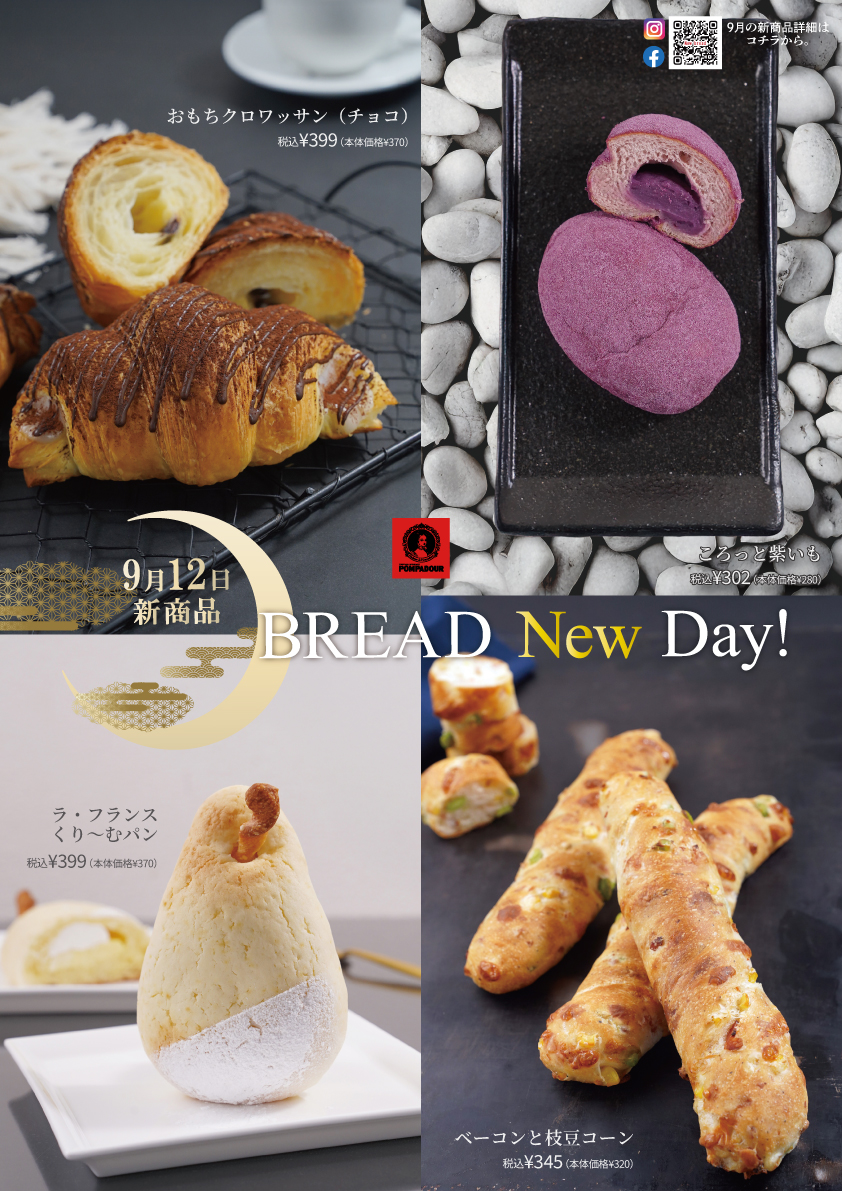 ポンパドウル　毎月12日は新商品の発売日です!!